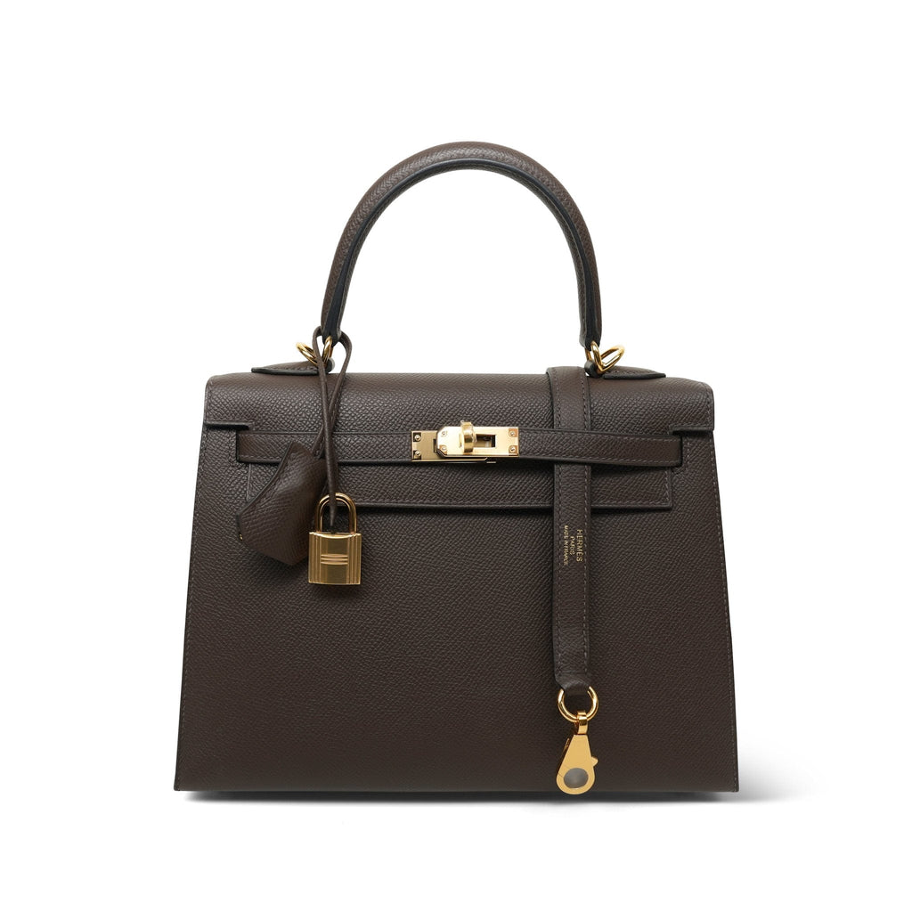 Kelly Sellier 25 Ecorce Epsom Gold Plated