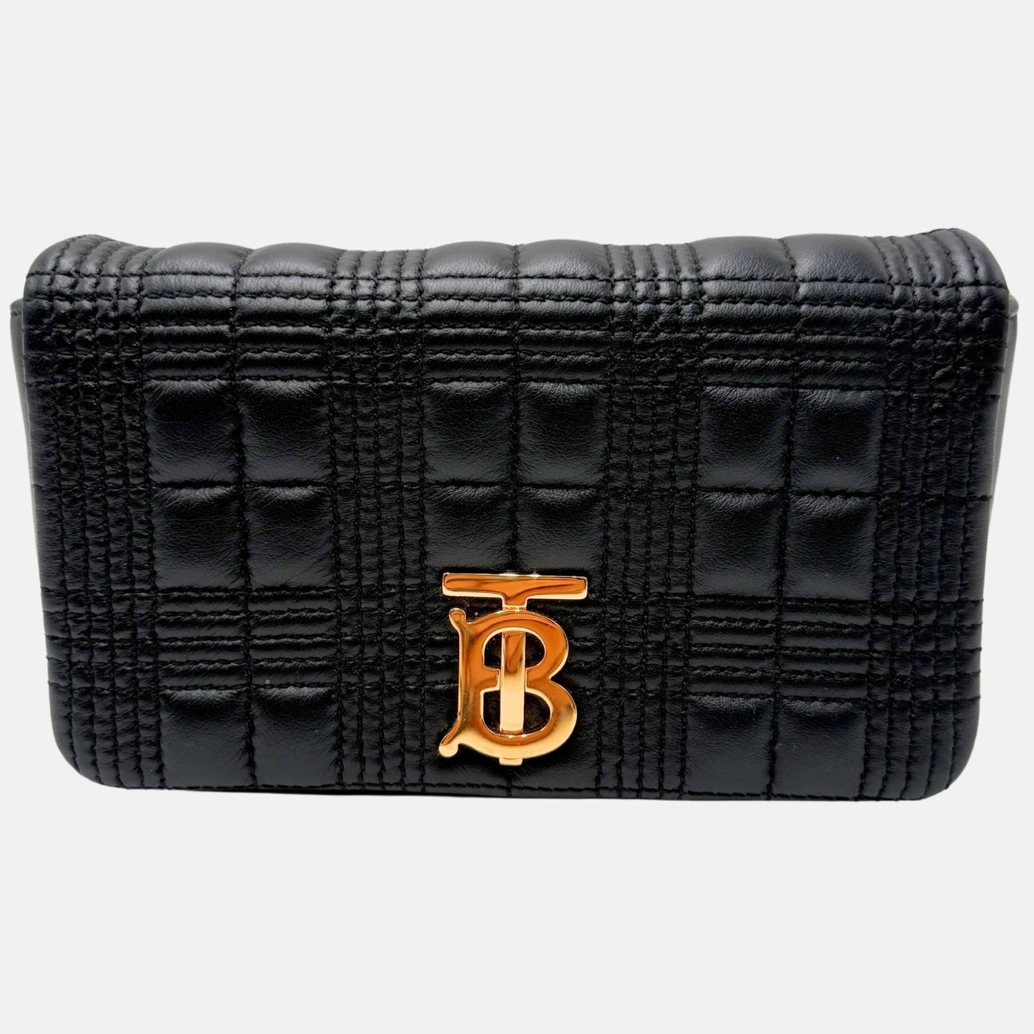 Belt Bag Black Quilted Leather