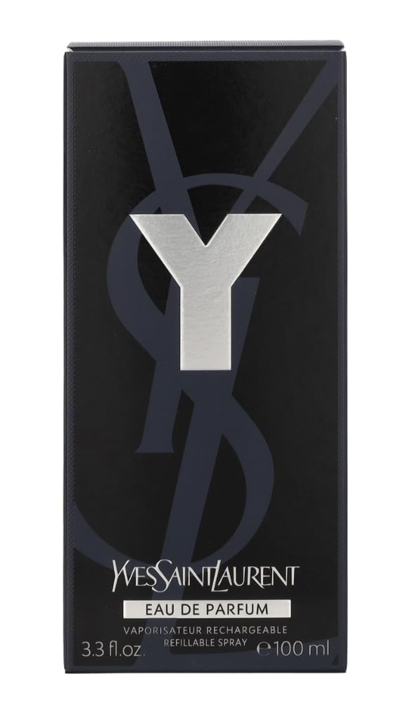 Y by Yves Saint Laurent 3.3 oz. Eau de Parfum Refillable Spray New Sealed Box