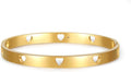 Kids Heart Stainless Steel Bangle