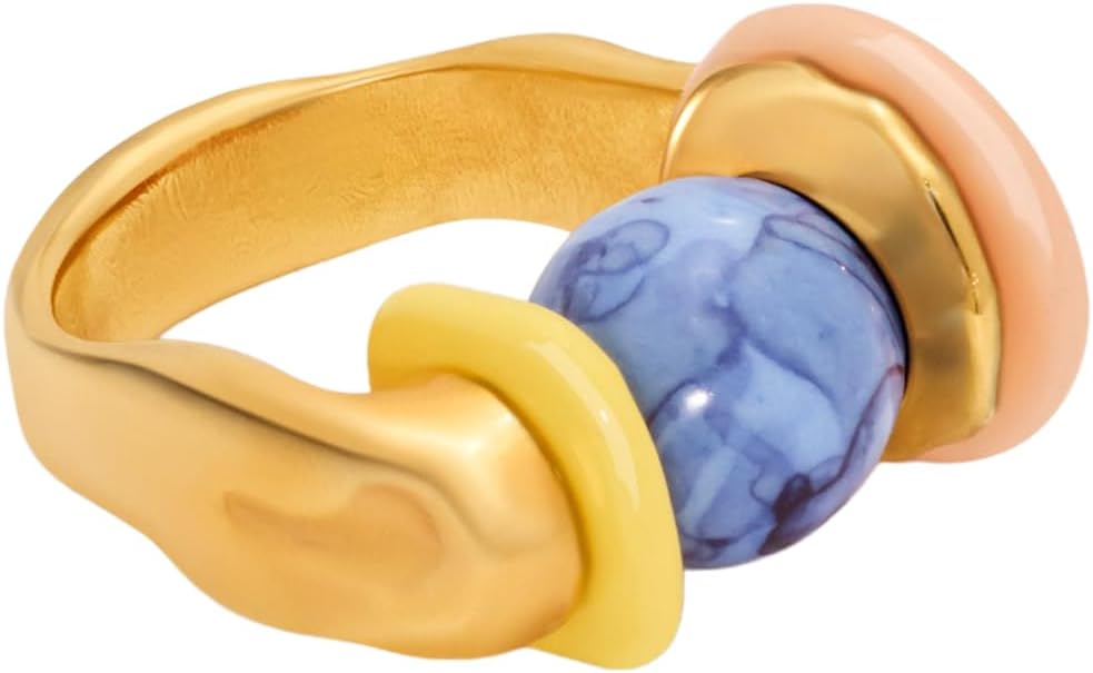 Oscar de la Renta Sea Glass Ring