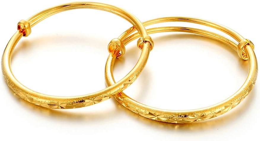 Kids Star Adjustable Bangle Set