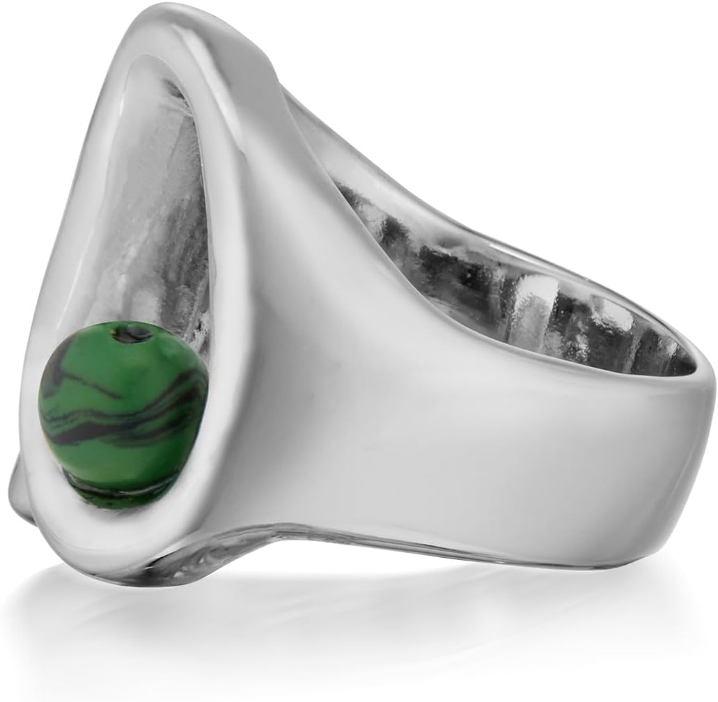 Marina Moscone Signet Ring W/ Abstract Pearl