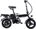 14" Folding Electric Bike – 330lb Load, 20MPH, 18–28 Mile Range, 48V Lithium Battery, Front Headlight, Disc Brake, Alloy Steel Frame
