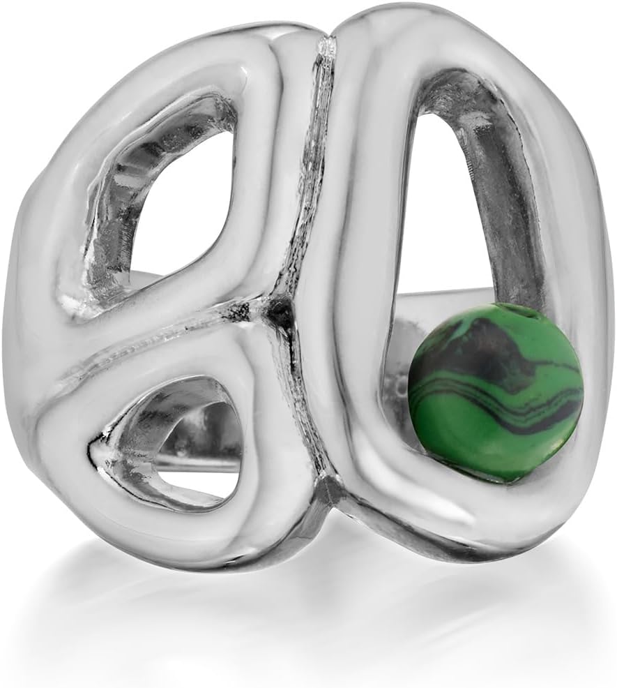 Marina Moscone Signet Ring W/ Abstract Pearl