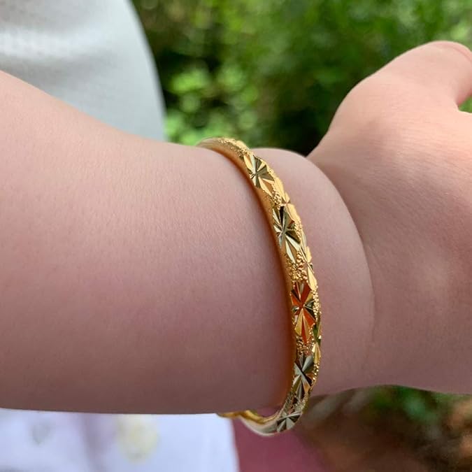 Kids Star Adjustable Bangle Set