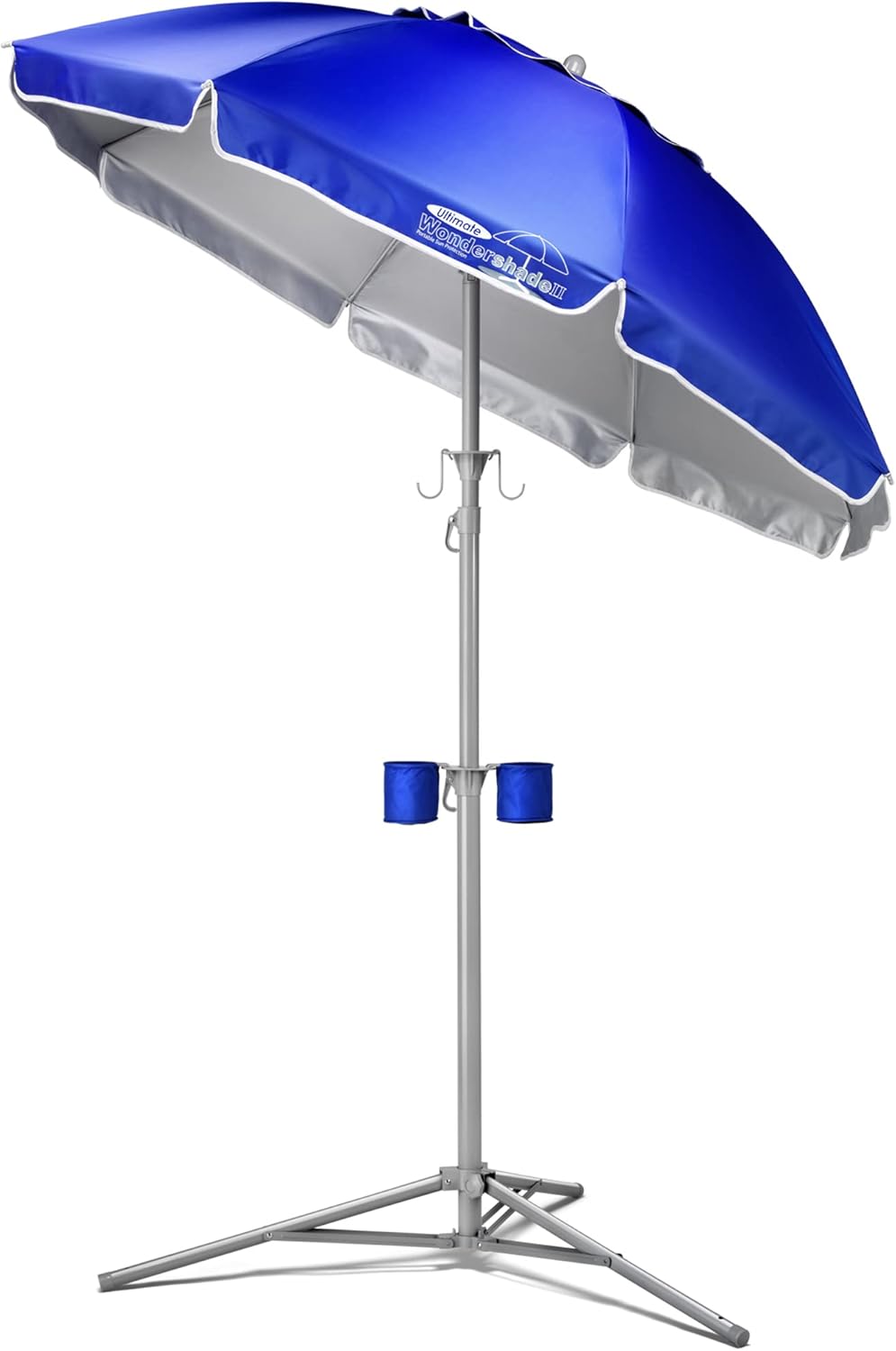 Wondershade Ultimate Portable Sun Shade Umbrella for Instant Lightweight and Adjustable Sun Protection - Blue