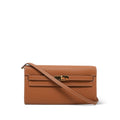 Kelly Wallet To Go Gold Veau Epsom Gold Plated W Stamp