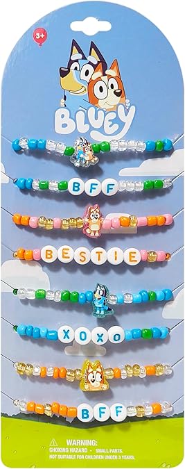 LUV HER Kids Jewelry – 8 Pack Beaded Friendship Bracelets