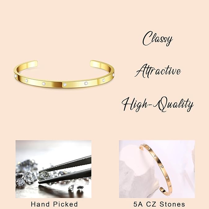 Women’s CZ Bracelet Set