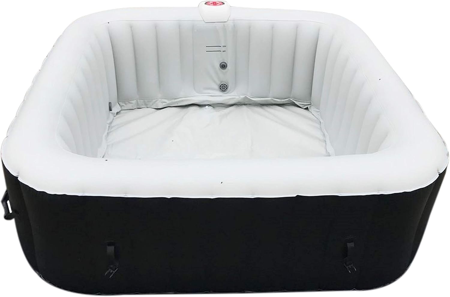 ALEKO Inflatable Hot Tub Spa | Personal High Powered Jetted Bubble | 265 Gallon | Black | HTISQ6GYBK