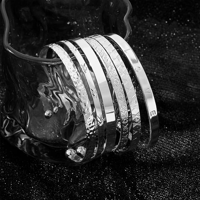 Stackable Cuff Bracelet Set