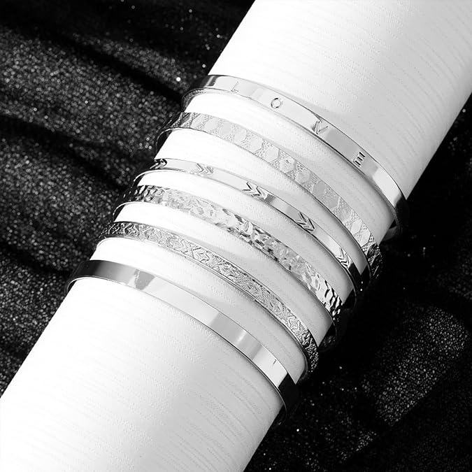 Stackable Cuff Bracelet Set