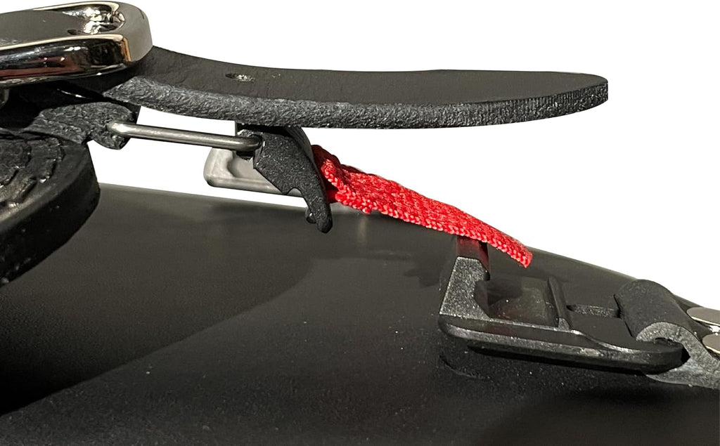 Leather Swingarm Bag for Indian Scout & Scout Bobber 2015–2026 – Fits Scout 101, Classic, Sport & Super Scout – Red Stitching