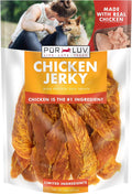 Chicken Jerky Dog Treats, Made with 100% Real Chicken Breast, High Protein Natural Chew Treats for Dogs, 16 oz