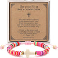 Christian Gifts for Girls - Colorful Cross Bracelet