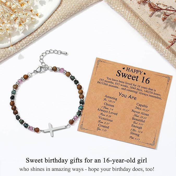 Christian Cross Bracelet for Women
