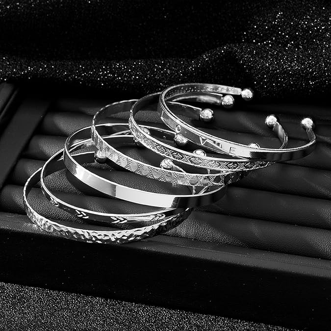 Stackable Cuff Bracelet Set