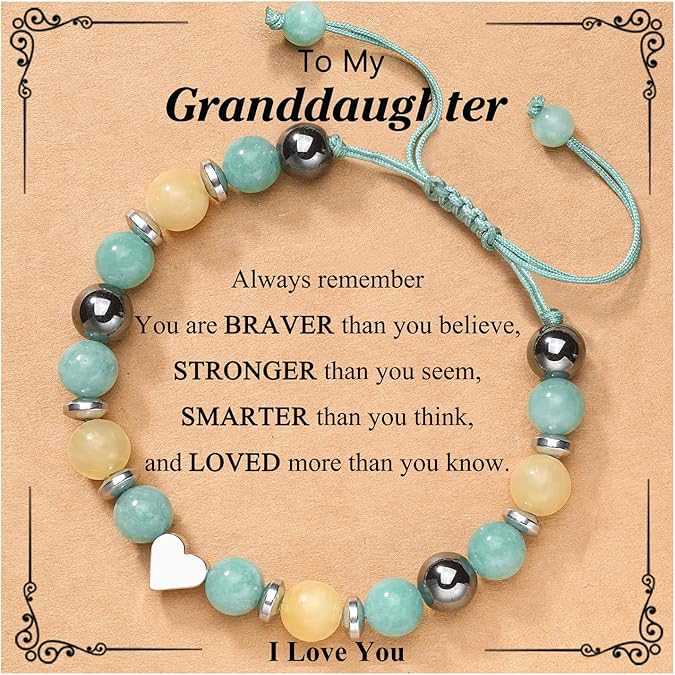 To My Granddaughter Bracelet