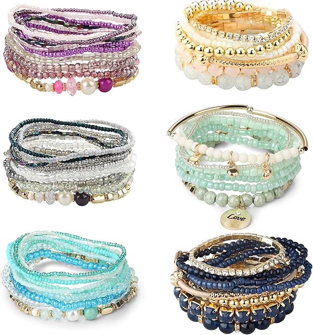 Women’s Multilayer Boho Bracelet Set
