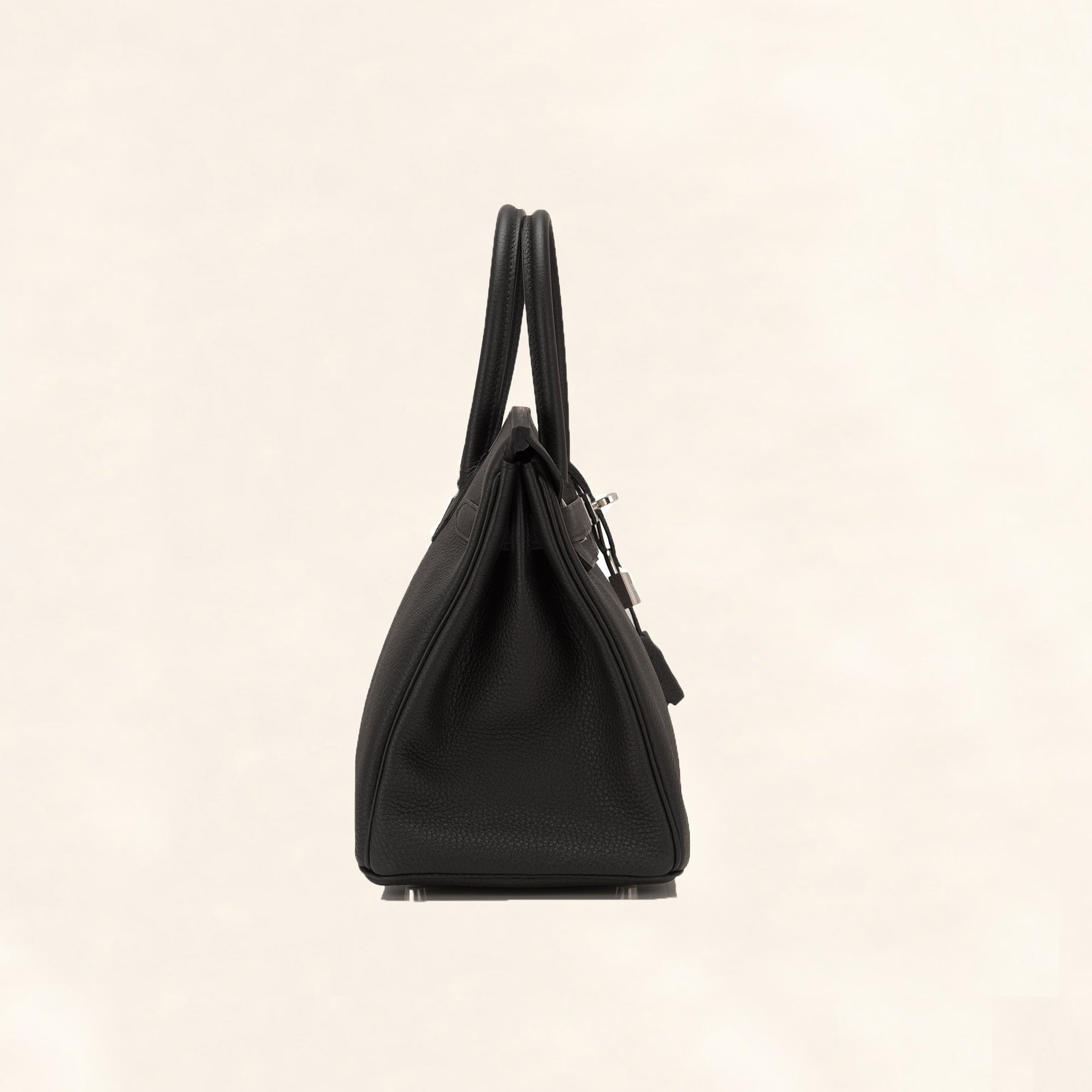 Hermès | Black Togo Birkin with Silver Hardware | 30