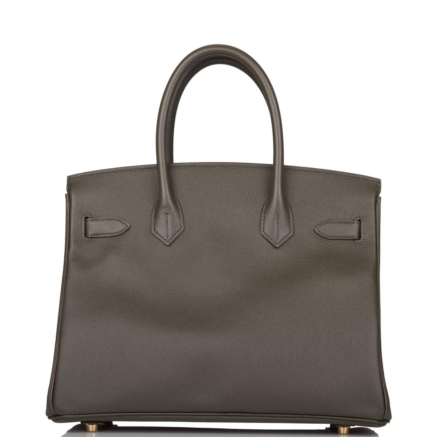 Hermes Birkin 30 Vert de Gris Epsom Gold Hardware