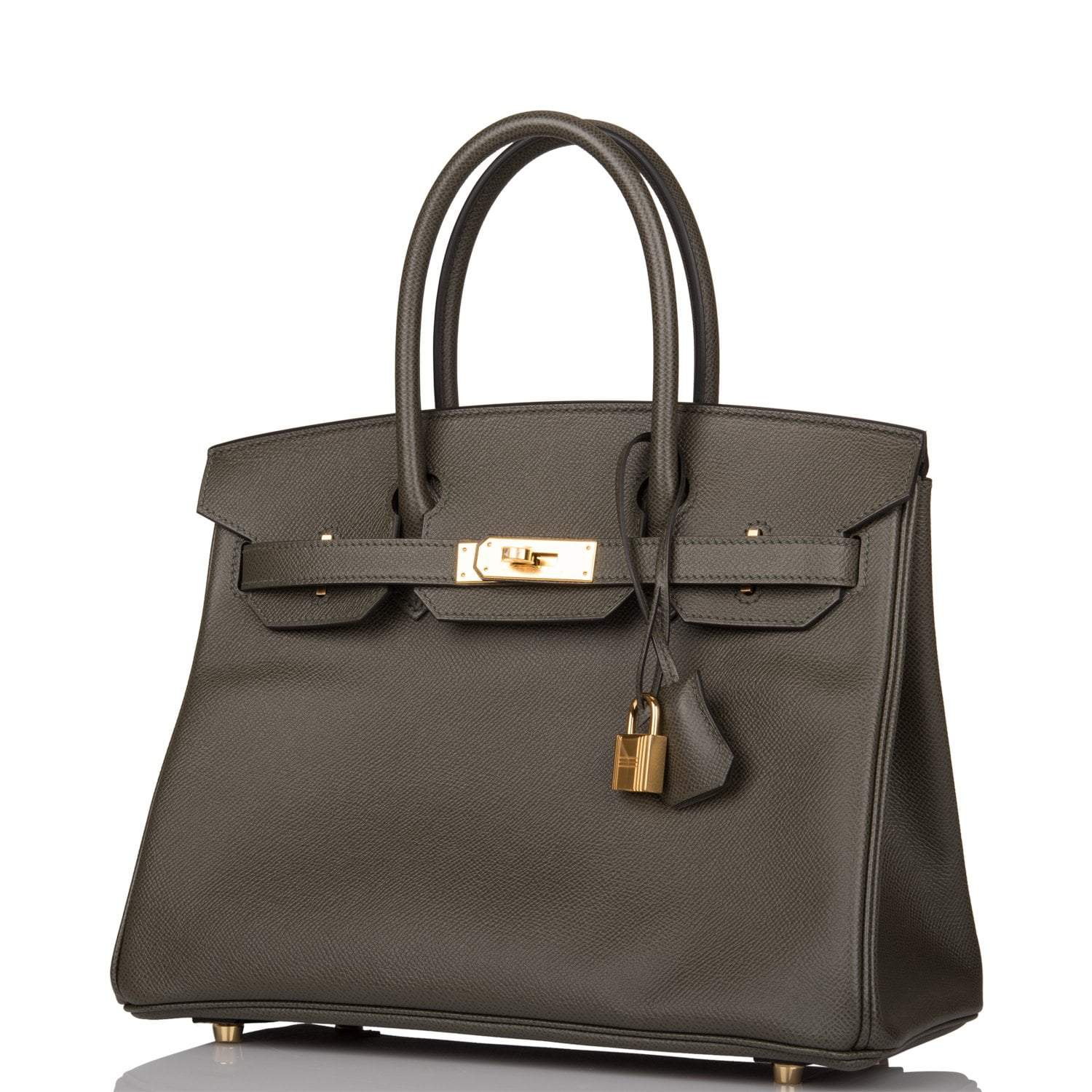 Hermes Birkin 30 Vert de Gris Epsom Gold Hardware