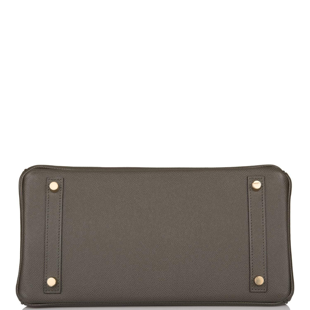 Hermes Birkin 30 Vert de Gris Epsom Gold Hardware