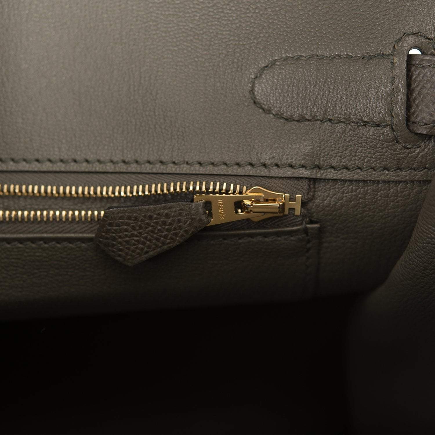 Hermes Birkin 30 Vert de Gris Epsom Gold Hardware