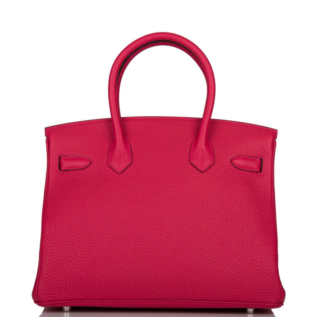 Hermes Birkin 30cm Framboise Togo Palladium Hardware
