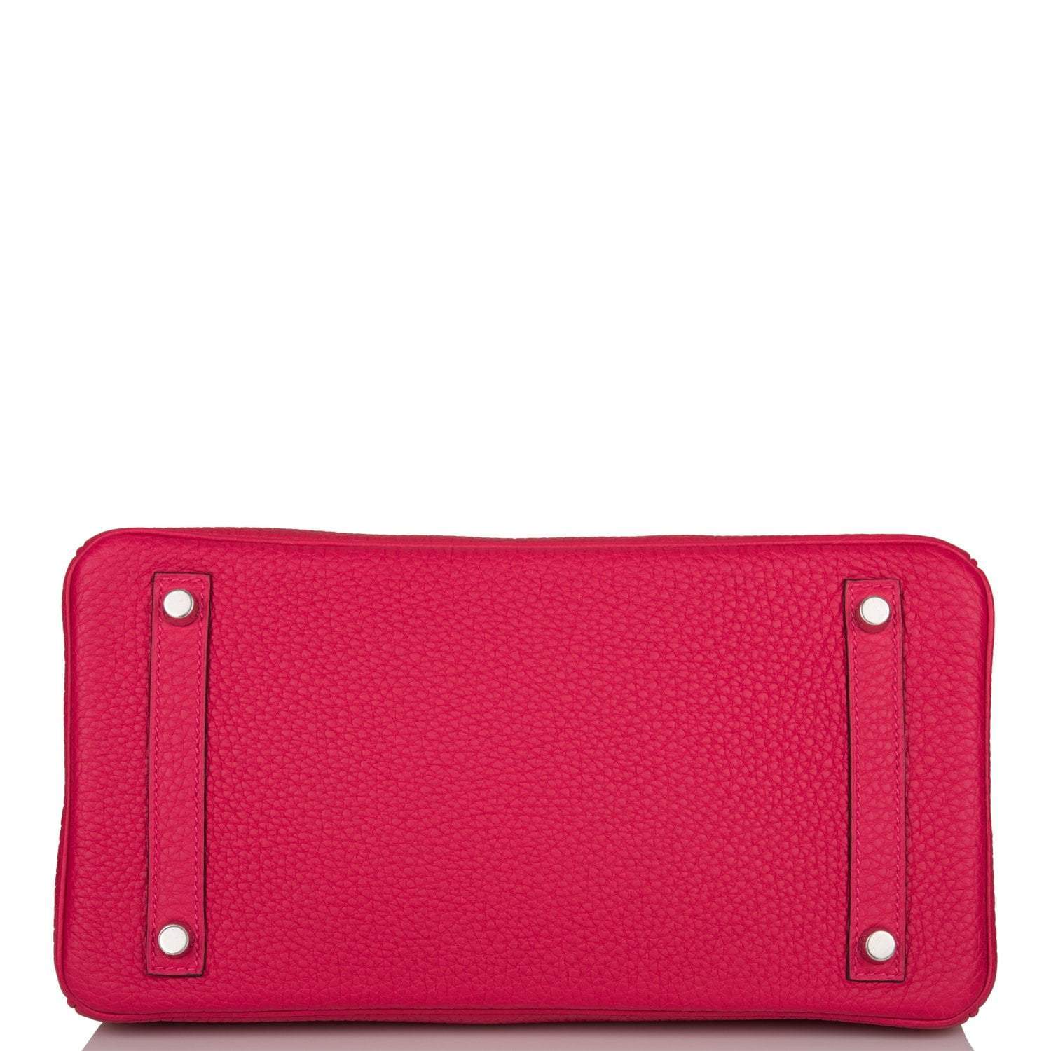 Hermes Birkin 30cm Framboise Togo Palladium Hardware