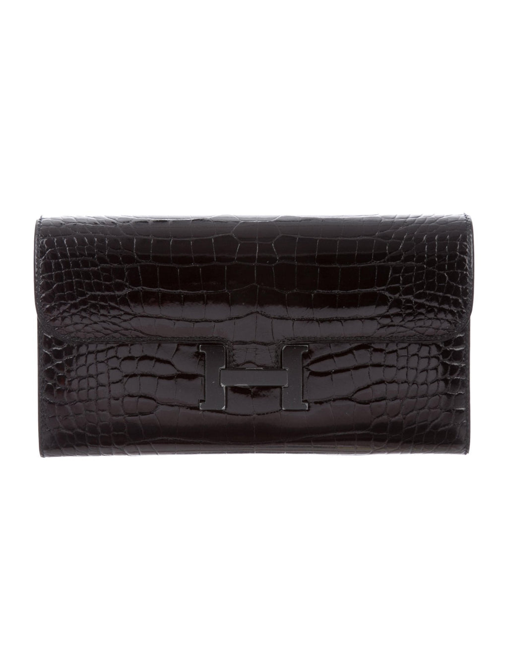 Hermes | So Black Alligator Constance Wallet