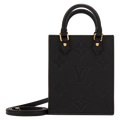 Black Giant Monogram Empreinte Petit Sac Plat Gold Hardware, 2021Black Giant Monogram Empreinte Petit Sac Plat Gold Hardware, 2021