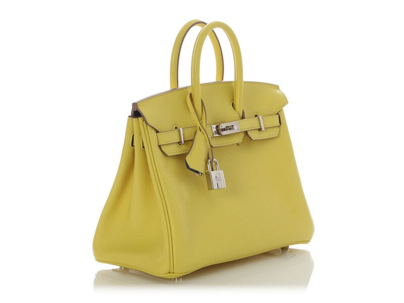 Lime Novillo and Bleu Hydra Verso Birkin 25 Gold Hardware, 2021