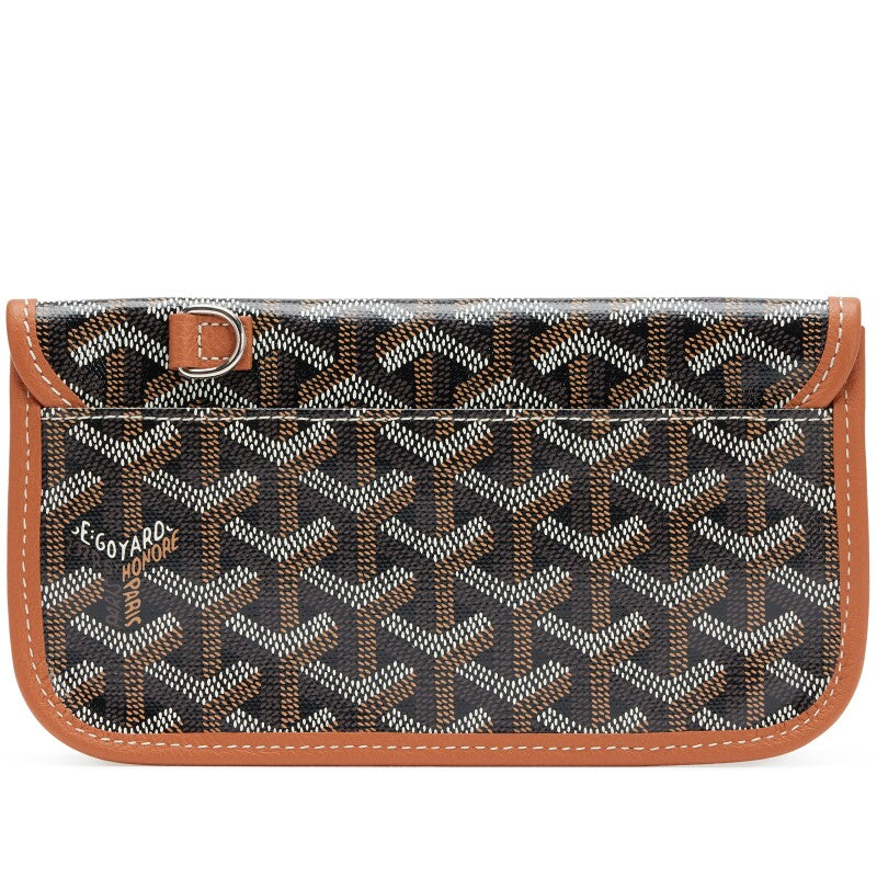 Black Goyardine Canvas Saint Louis Pouch Wallet