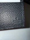 Gucci Jumbo GG Black Italian Leather Bi-fold Wallet NEW AUTHENTIC