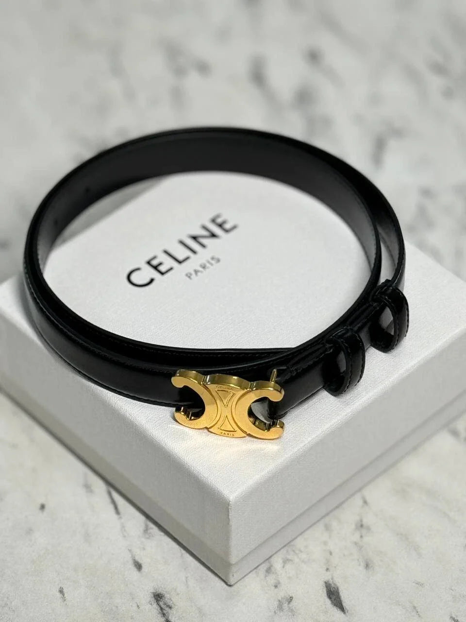 CELINE Triomphe Belt