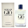 Giorgio Armani Acqua Di Gio For Men 4.2 oz Eau De Parfum Refillable Spray NEW